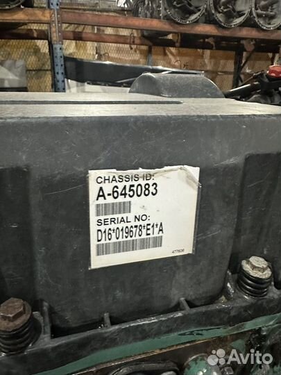 Двигатель volvo d16