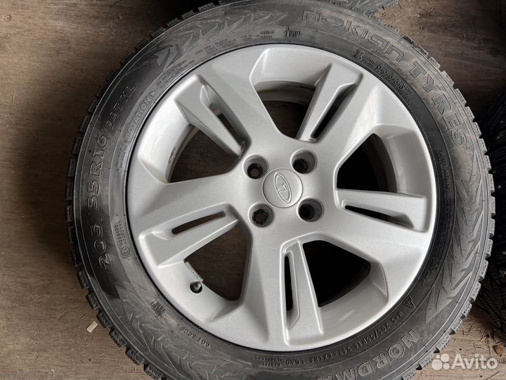 R16 Nokian Tyres Nordman 7 205/55, PCD 4x100 DIA 60.1