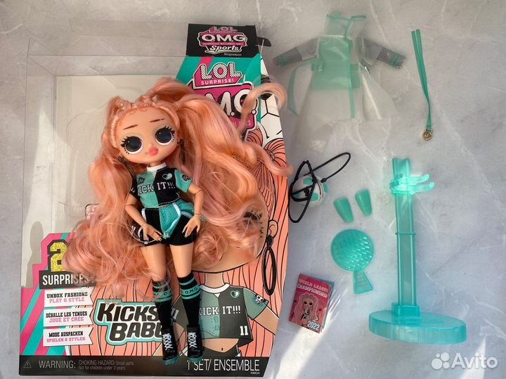 L.O.L. Кукла лол OMG Sports Kicks Babe Футболистка