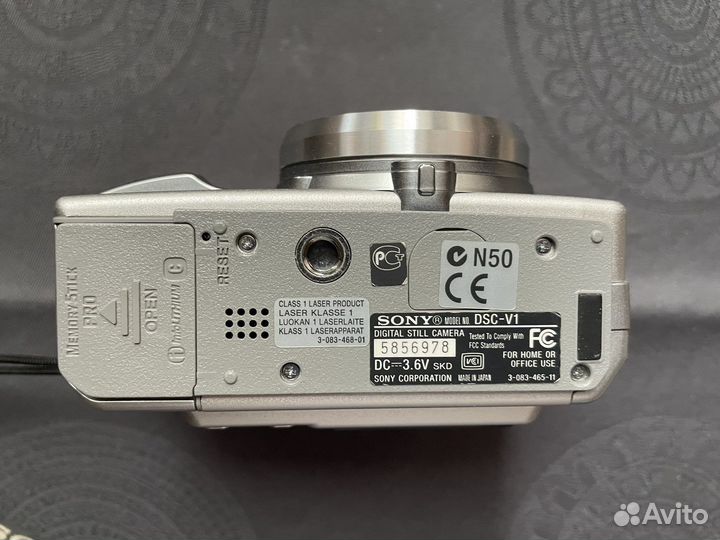Фотоаппарат sony DSC-V1 Cyber-short + карта памяти