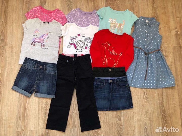 Пакет вещей на девочку 4-5 лет Англия, Америка