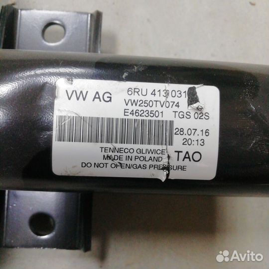Амортизатор пер.VW polo 09/seat ibiza 08/VW PO