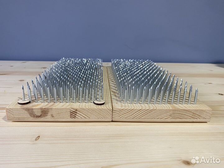 Доска садху с оцинкованными гвоздями