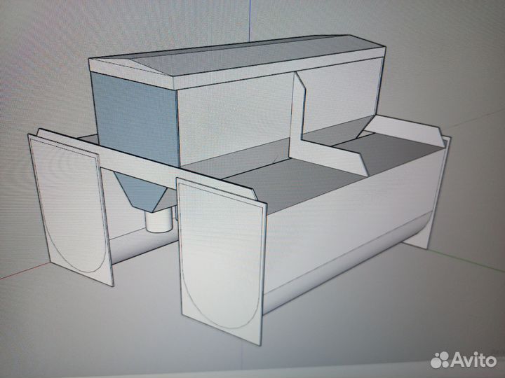 Бункер для кормления рыбы