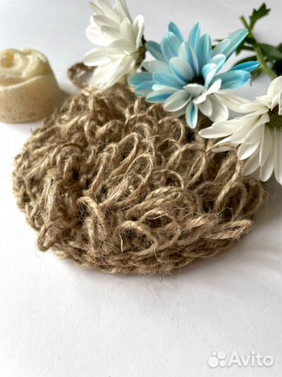 Эко-мочалки из джута