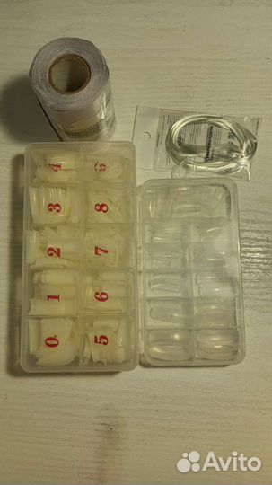 Набор для наращивания ногтей бу