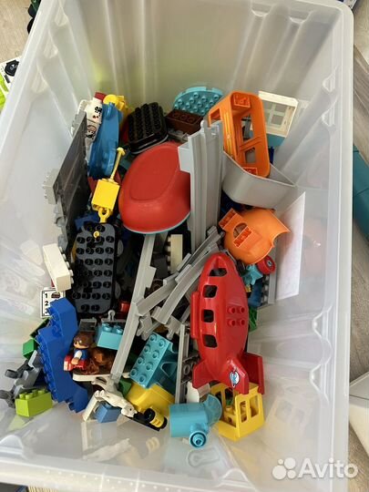 Lego duplo железная дорога аэропорт