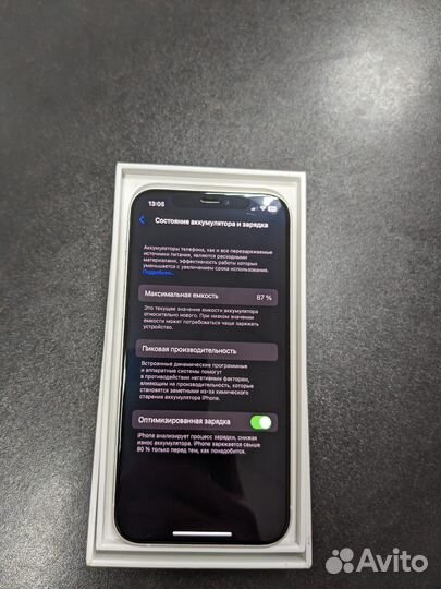 iPhone 12 White 64Gb 87 Акб