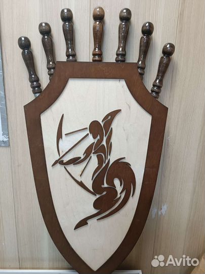 Набор шампуров на щите