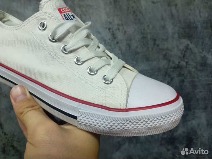 Кеды Converse white low