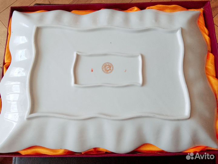 Большое блюдо керамика