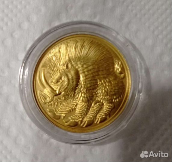 Золотая монета