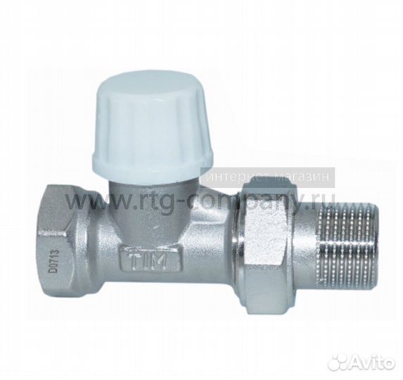 Клапан запорный прямой 3/4