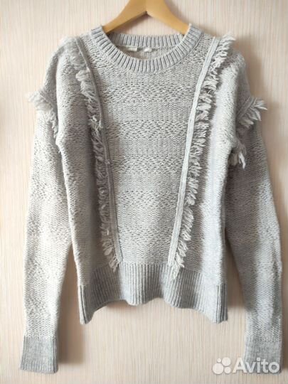 Женский свитер Gap с бахромой 48размер