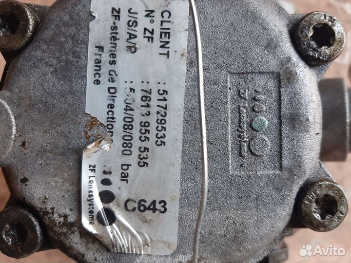 Насос гур fiat doblo