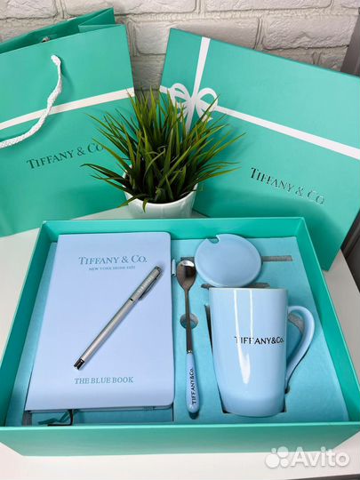 Подарочный набор Tiffany блокнот кружка