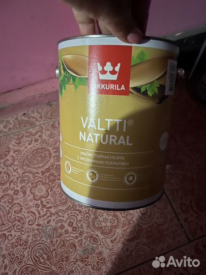 Тиккурила Tikkurila краска новая Valtti Natural