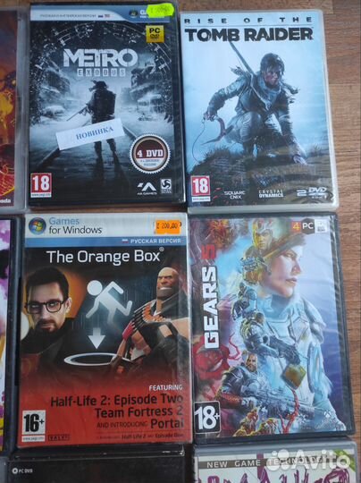 Компьютерные игры диски