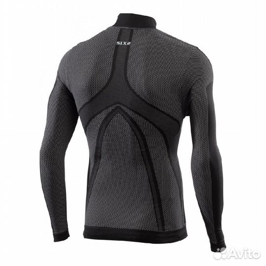 Термокофта sixs TS4 plus Black Carbon, M