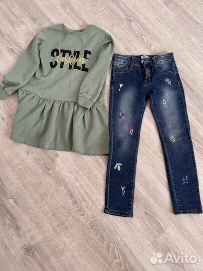 Вещи пакетом на девочку