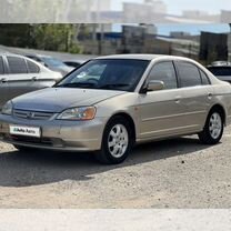 Honda Civic 1.5 CVT, 2002, 283 000 км, с пробегом, цена 355 000 руб.