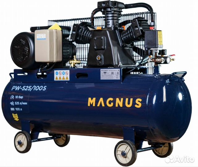 Компрессор воздушный Magnus KW-525/100S