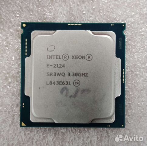Процессор для серверов Intel Xeon E-2124 3.3ггц