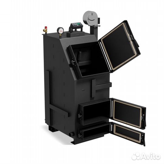 Твердотопливный котел новый