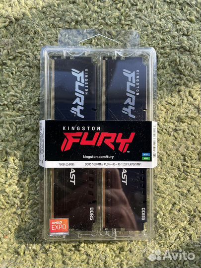 Ddr5 Kingston Fury Beast Black 2*8 16Gb 5200 mt/s