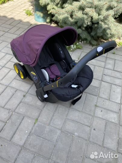 Автолюлька на колёсах Дарех (фиолет )