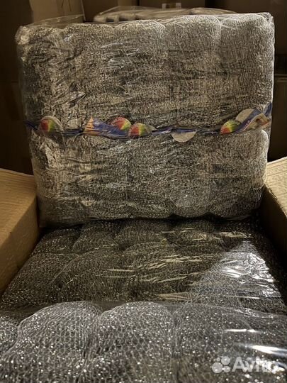 Губка металлическая 10шт/уп оптом