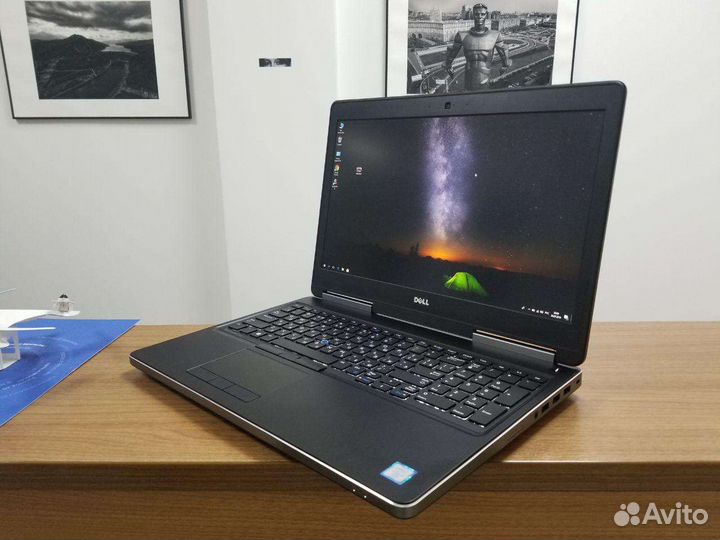 Dell Precision 7510 Xeon 8-ядер 32Gb/1024SSD/4Gb
