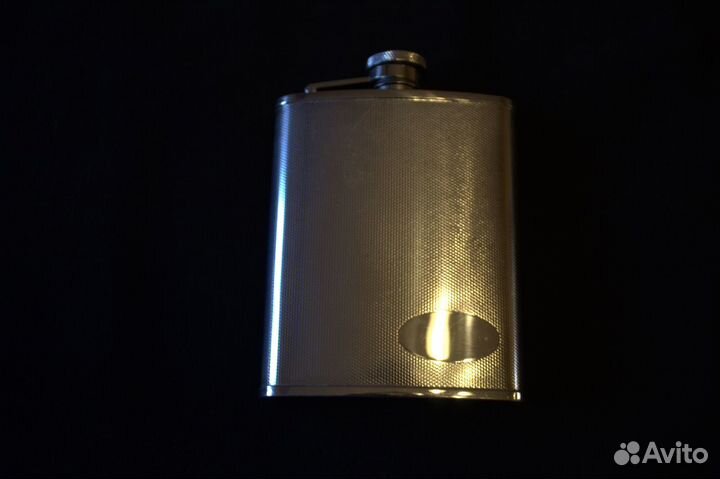 Набор-стопки посеребрённые с фляжкой