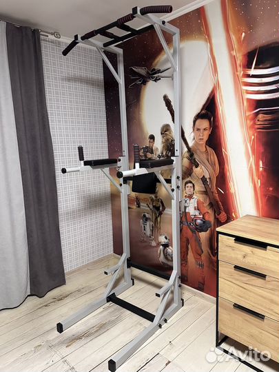 Турник и брусья напольные