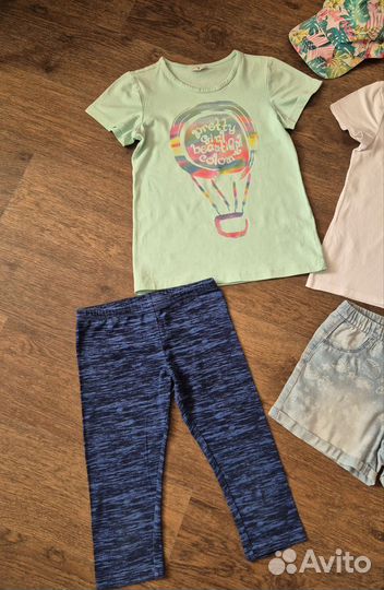 Вещи пакетом на девочку р.134-140