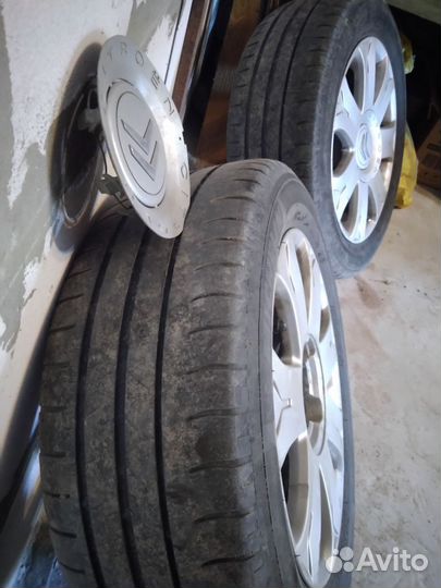 Колеса на литых дисках r16 4*108