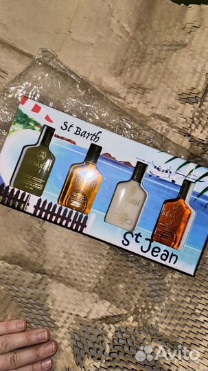 Набор миниатюр 4 * 25мл st.barth