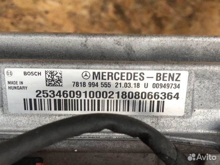 Рулевая рейка мерседес глц 2018год