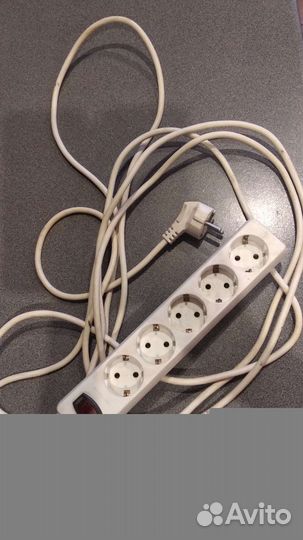 Сетевой фильтр. Удлинитель 5 м. 5 гнезд