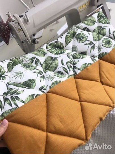 Набор: бортики с комплектом постельного белья