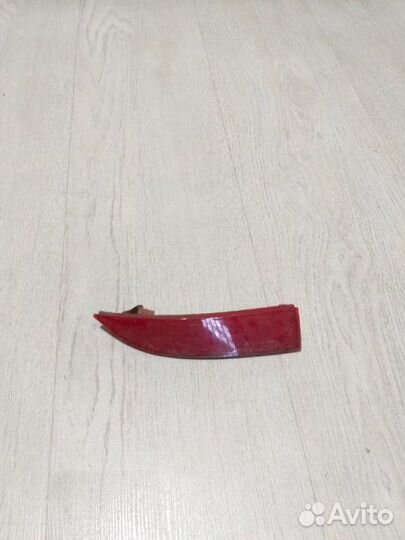 Катафот Отражатель заднего бампера Renault sandero