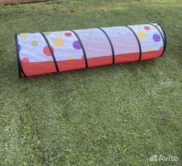 Игровой домик с тоннелем