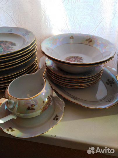 Сервиз столовый мадонна гдр