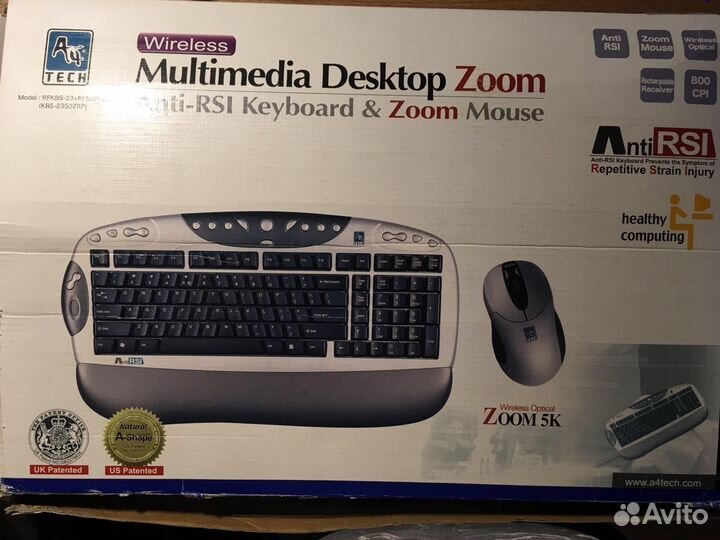 Клавиатура и мышка беспроводные
