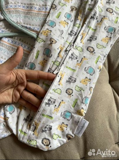 Пеленка- кокон swaddleme 2 шт