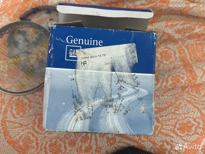 Кольца поршневые chevrolet lanos