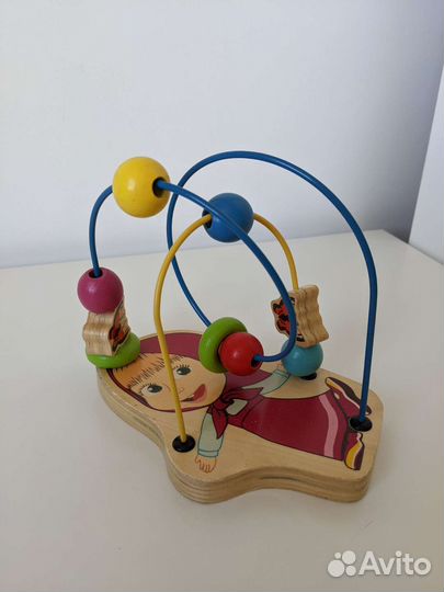 Развивающие игрушки лабиринт Маша и Медведь