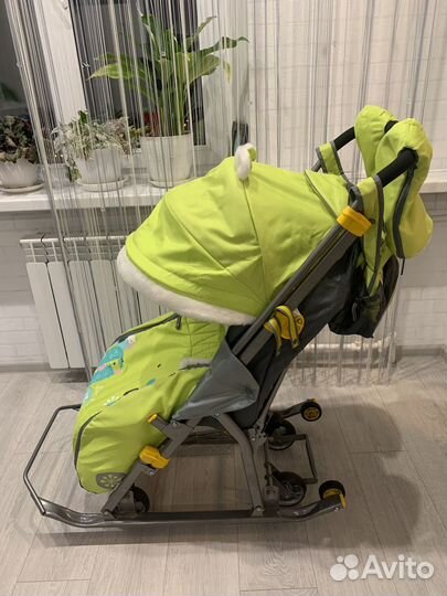Санки коляска nika kids