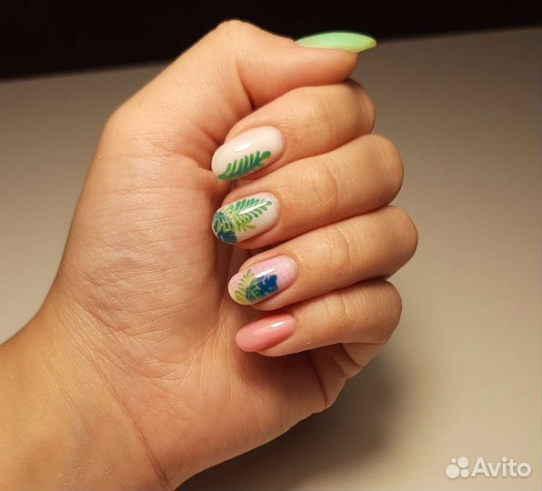 Маникюр, принтер дизайн (Индустриальный район)