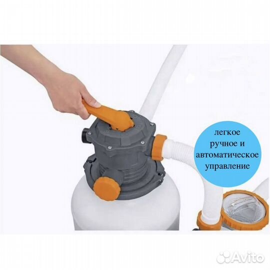 Фильтрующая станция 5700л в час для бассейнов